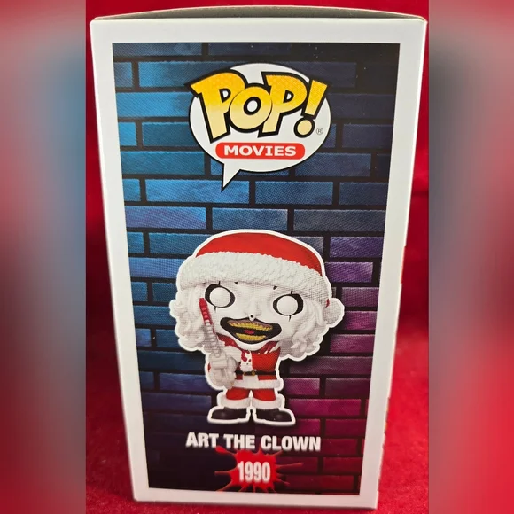 Funko Pop! Art the Clown - Funko Exclusive # 1990 (Nib) With Pop Protector - Picture 6 of 7